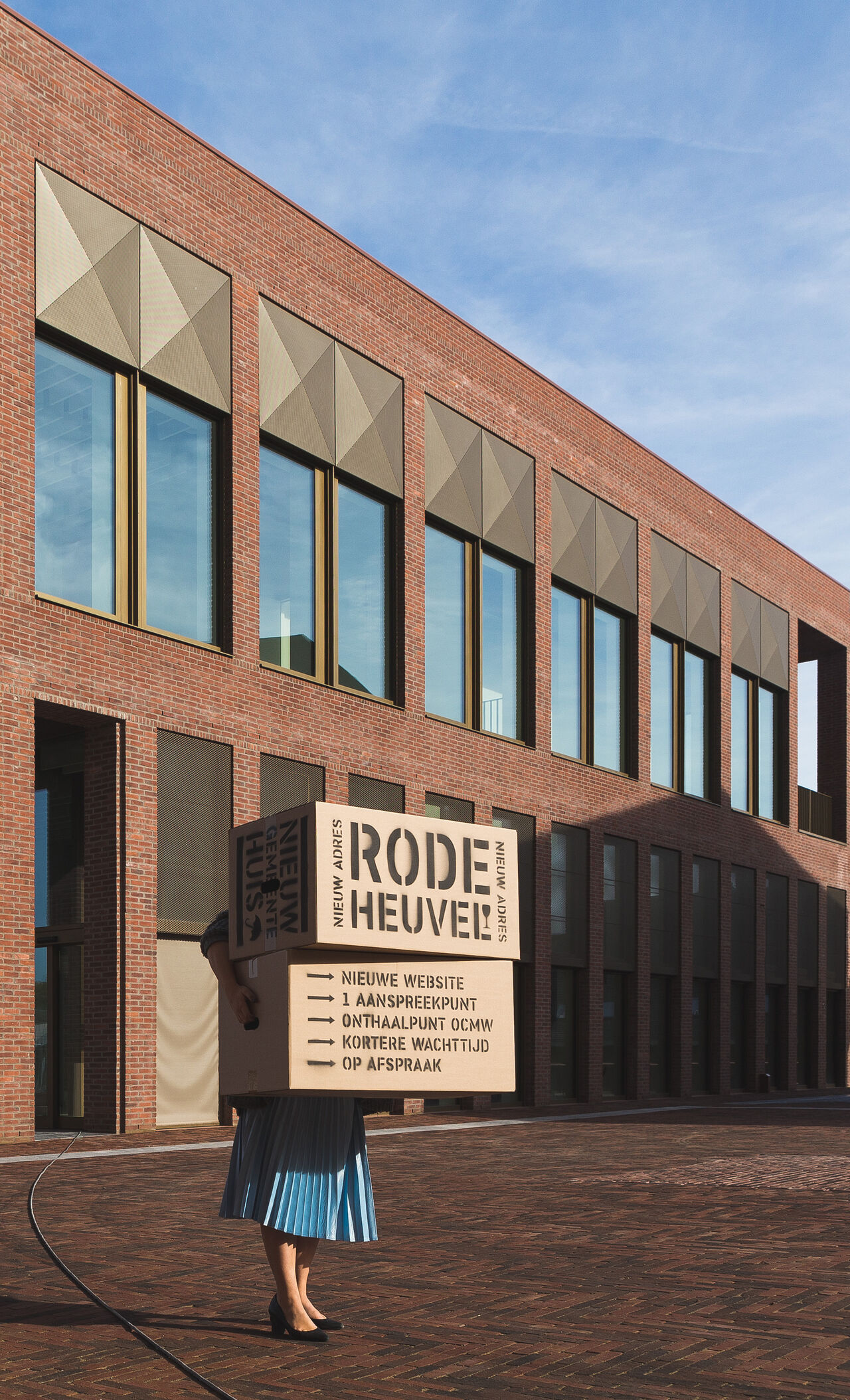 Creative rebranding for the city of Wetteren by soon. soon